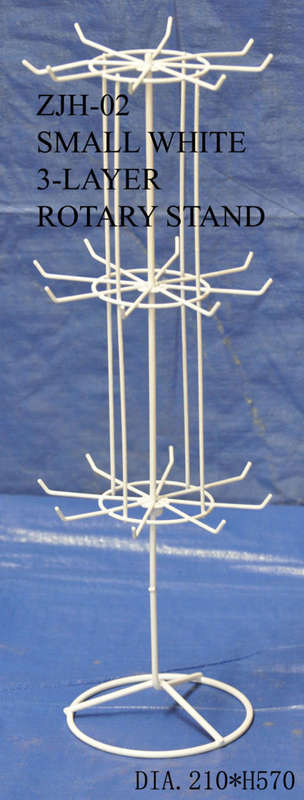 Counter Accessory Stand (3 tier) White